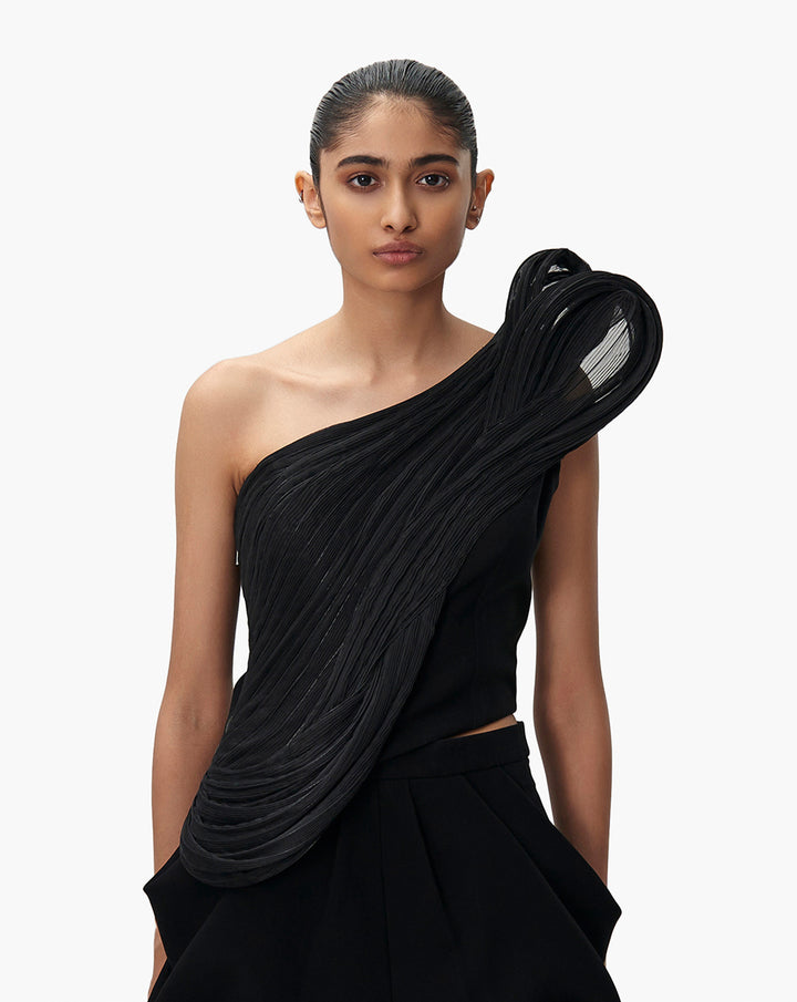 The Sculpted Wave Top