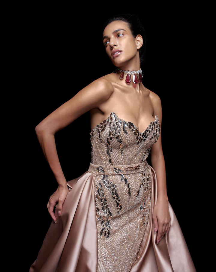 The Molten Crystal Gown