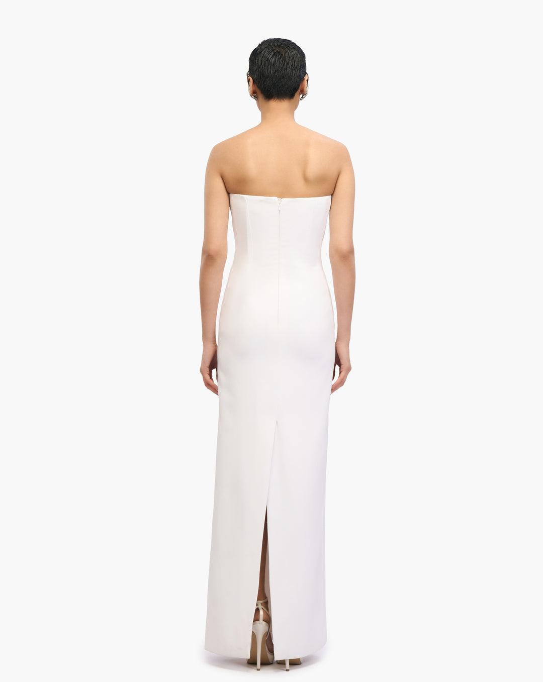 The Crystal Column Gown