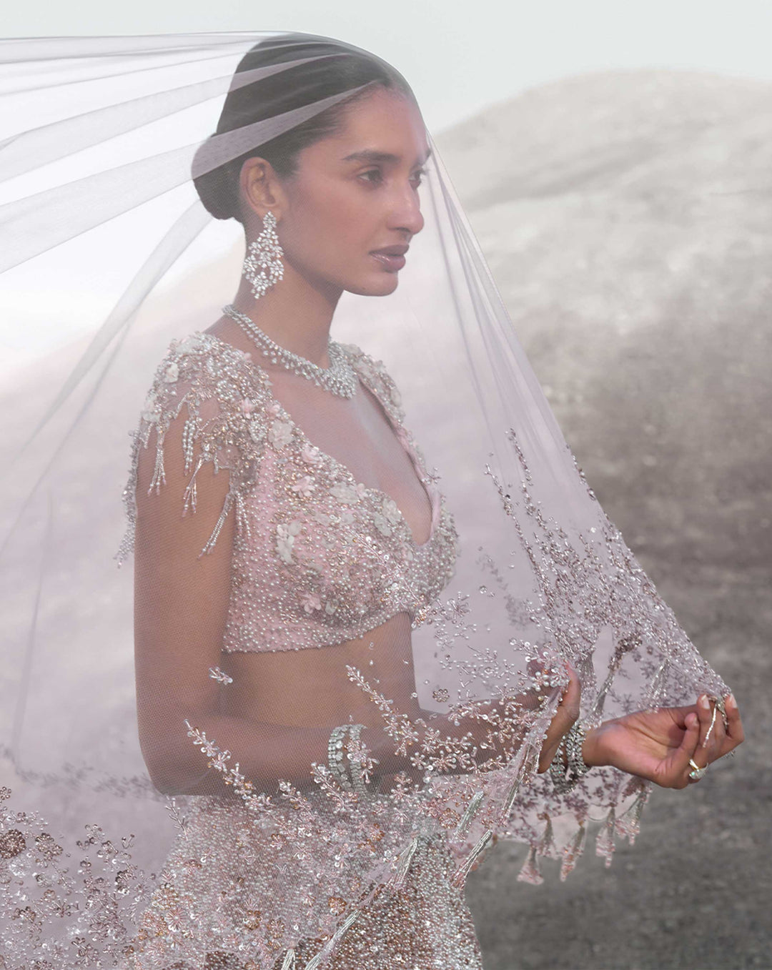 Blooming Reverie Lehenga