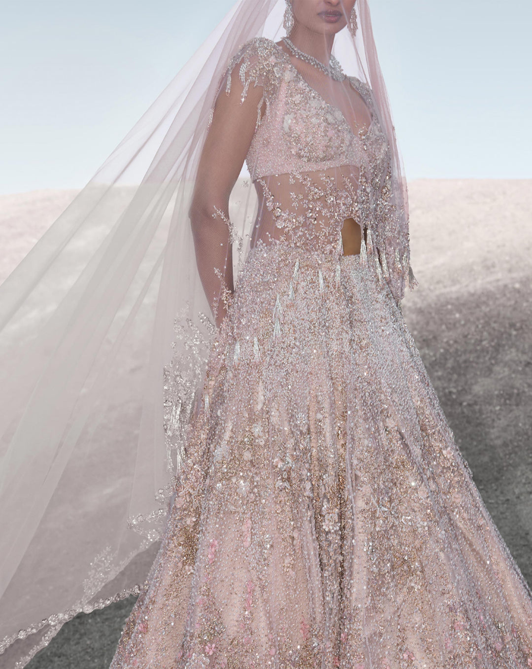 Blooming Reverie Lehenga