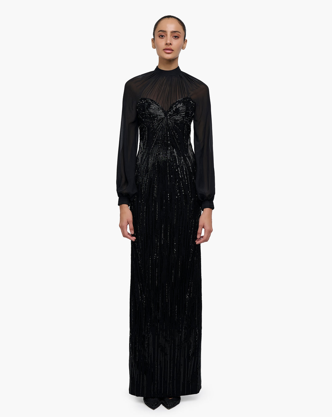 Cosmic Blouson Gown