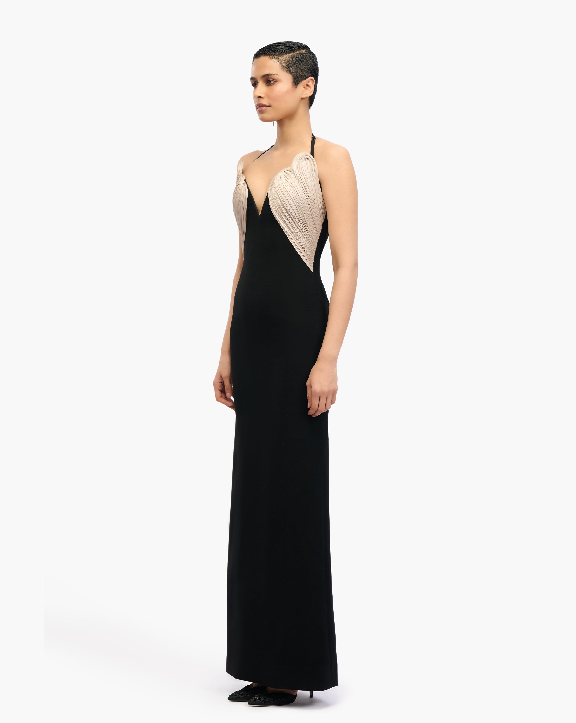 Eclipse Petal Column Gown