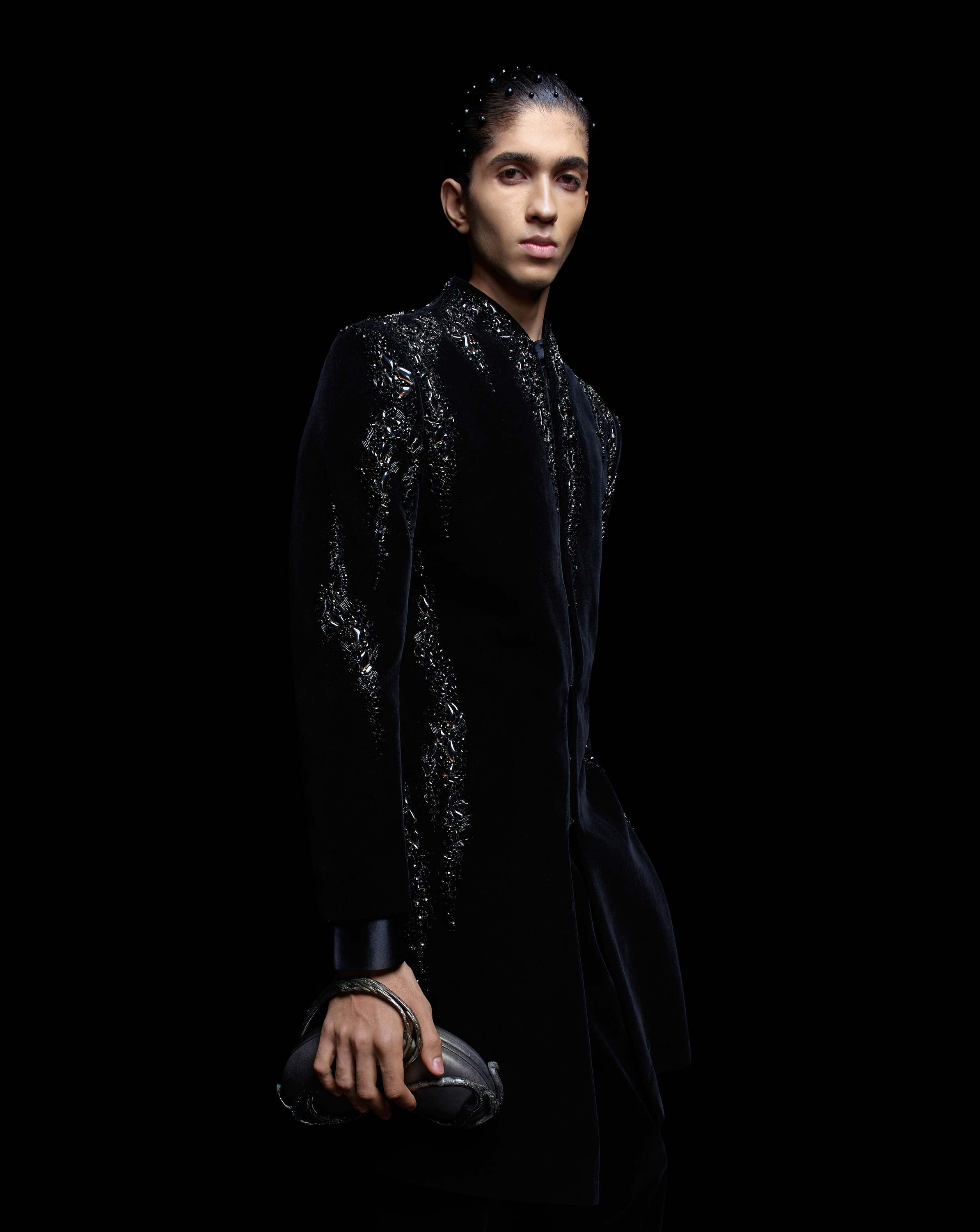 The Melting Crystal Long Jacket