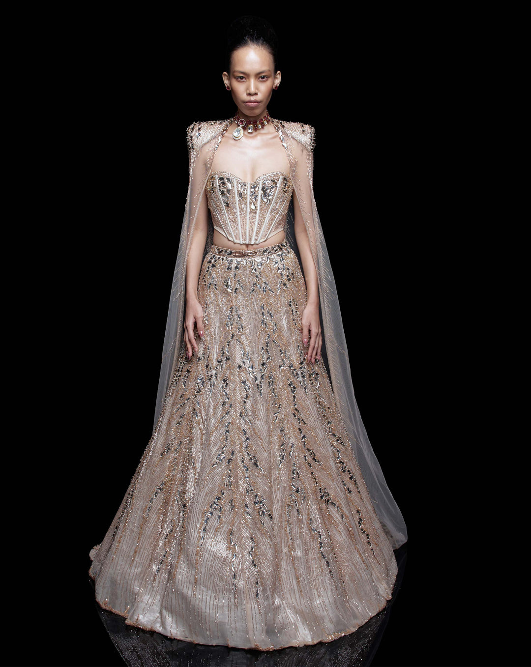 Celestial Prism Lehenga