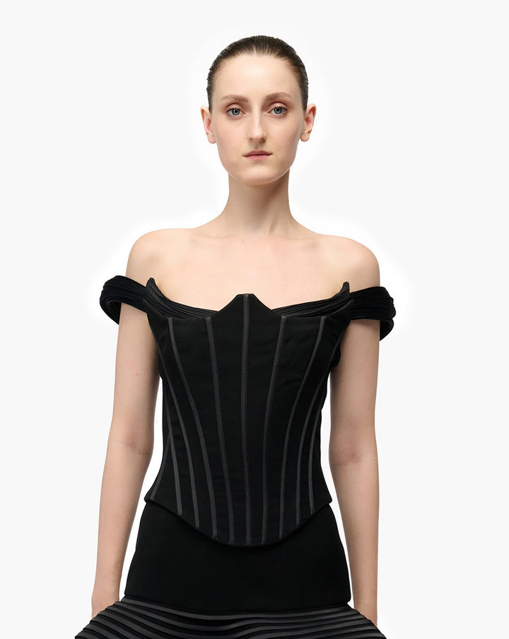 Sculpted Corset Top