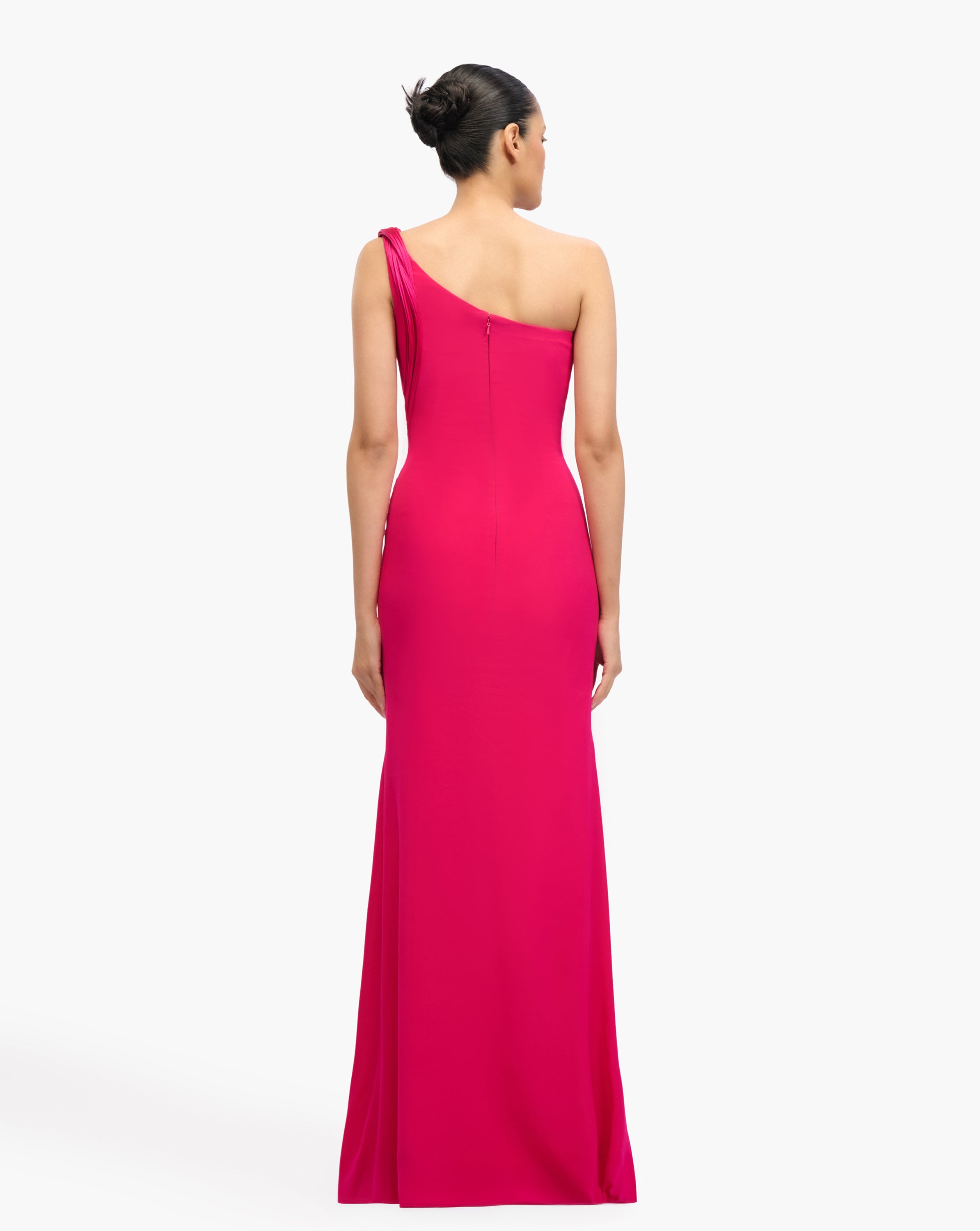 Solace Braid Drape Gown