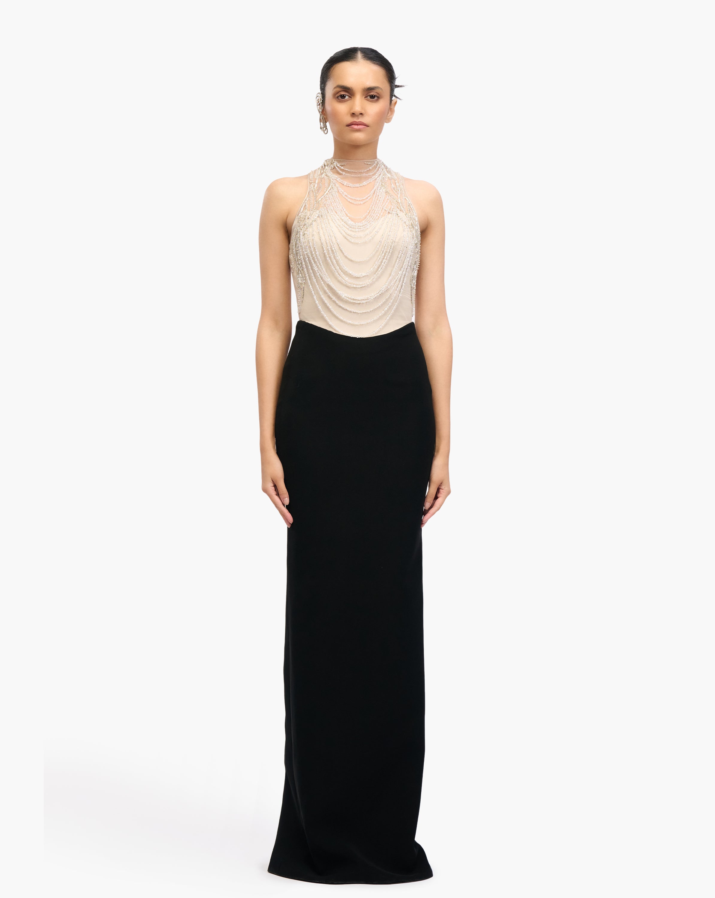 Artis Halter Tassel Gown