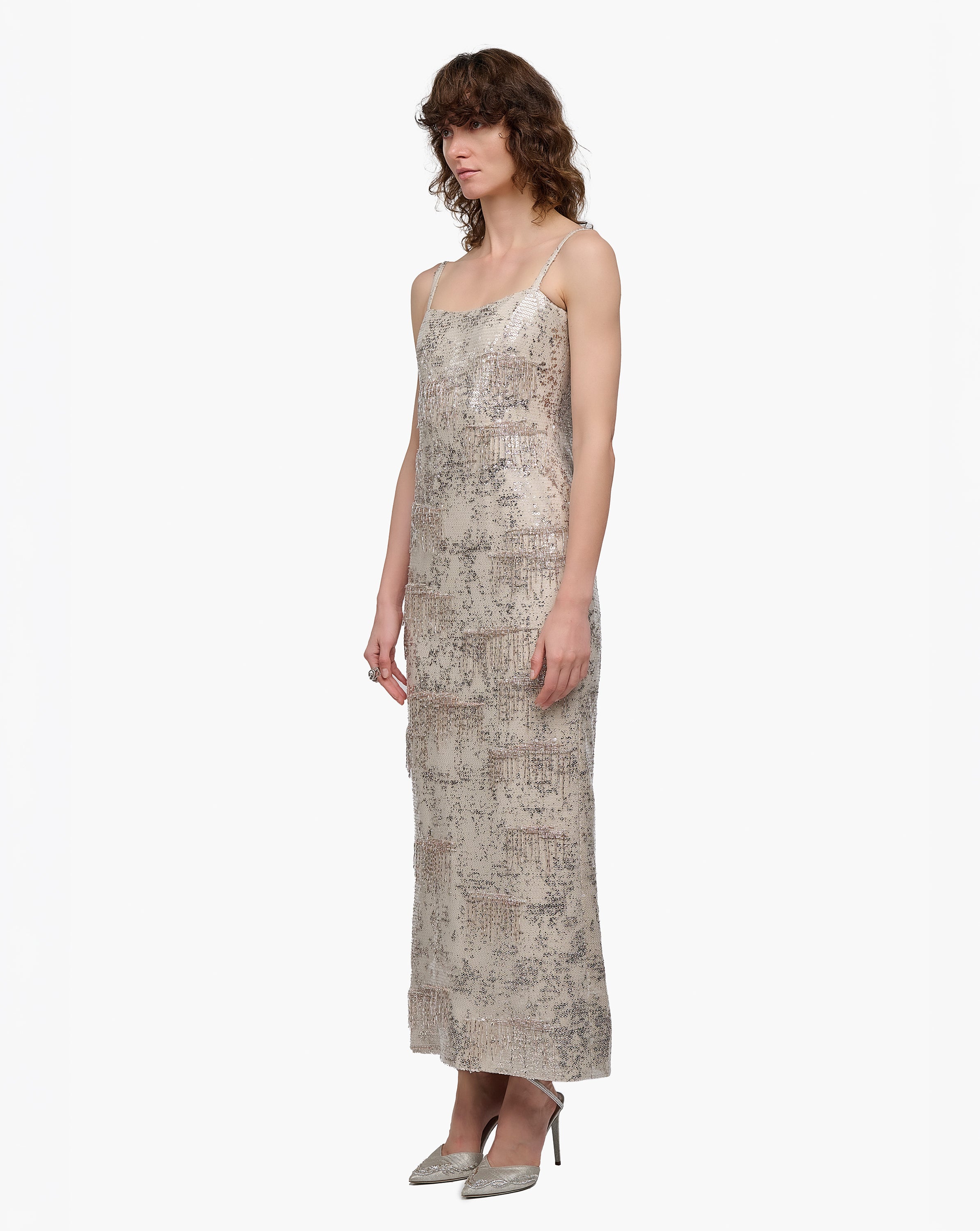 Twilight Column Midi Dress