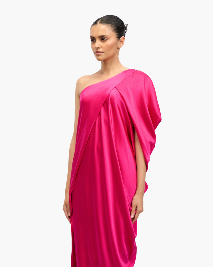 Theia Drape Gown