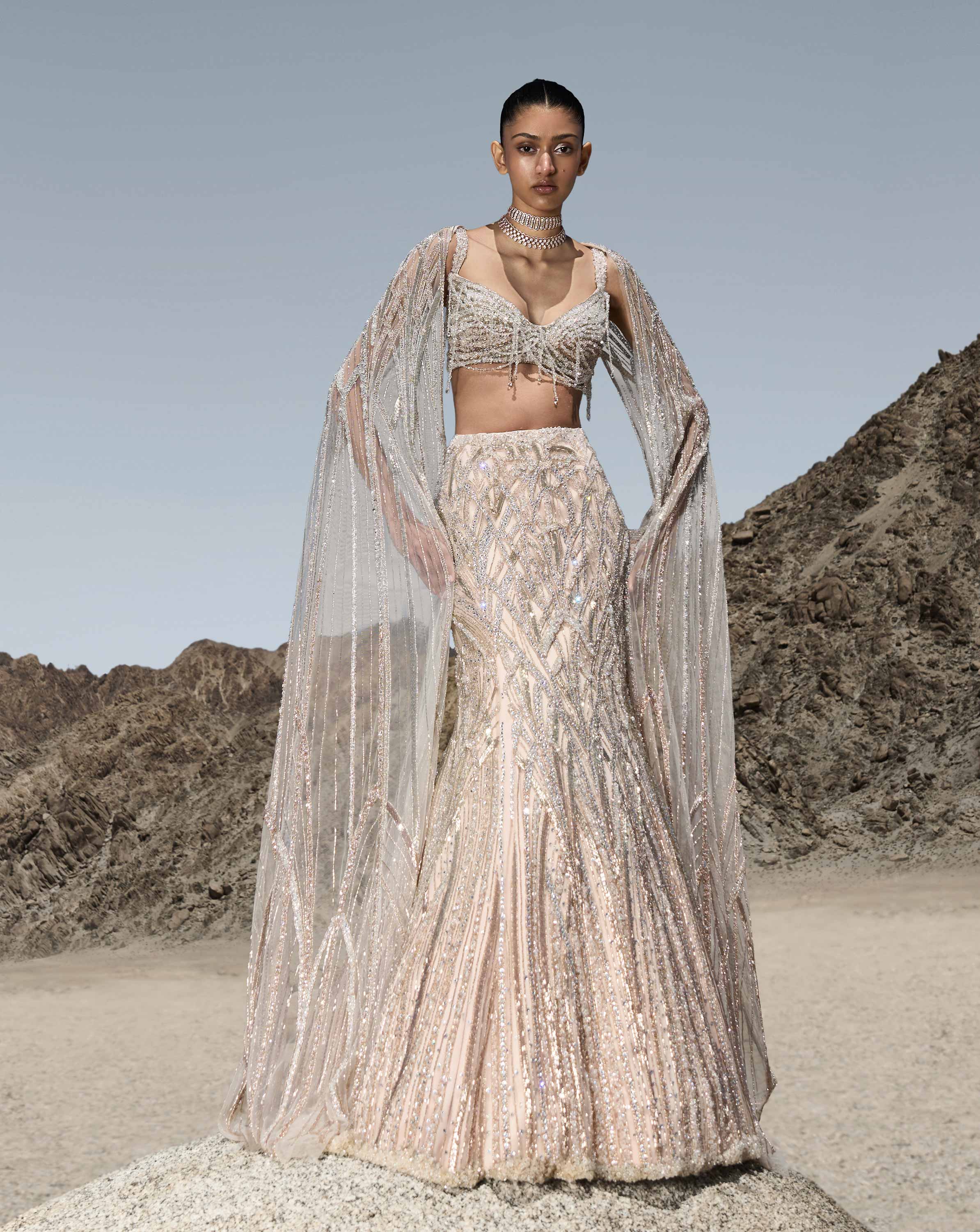 Astral Deco Lehenga