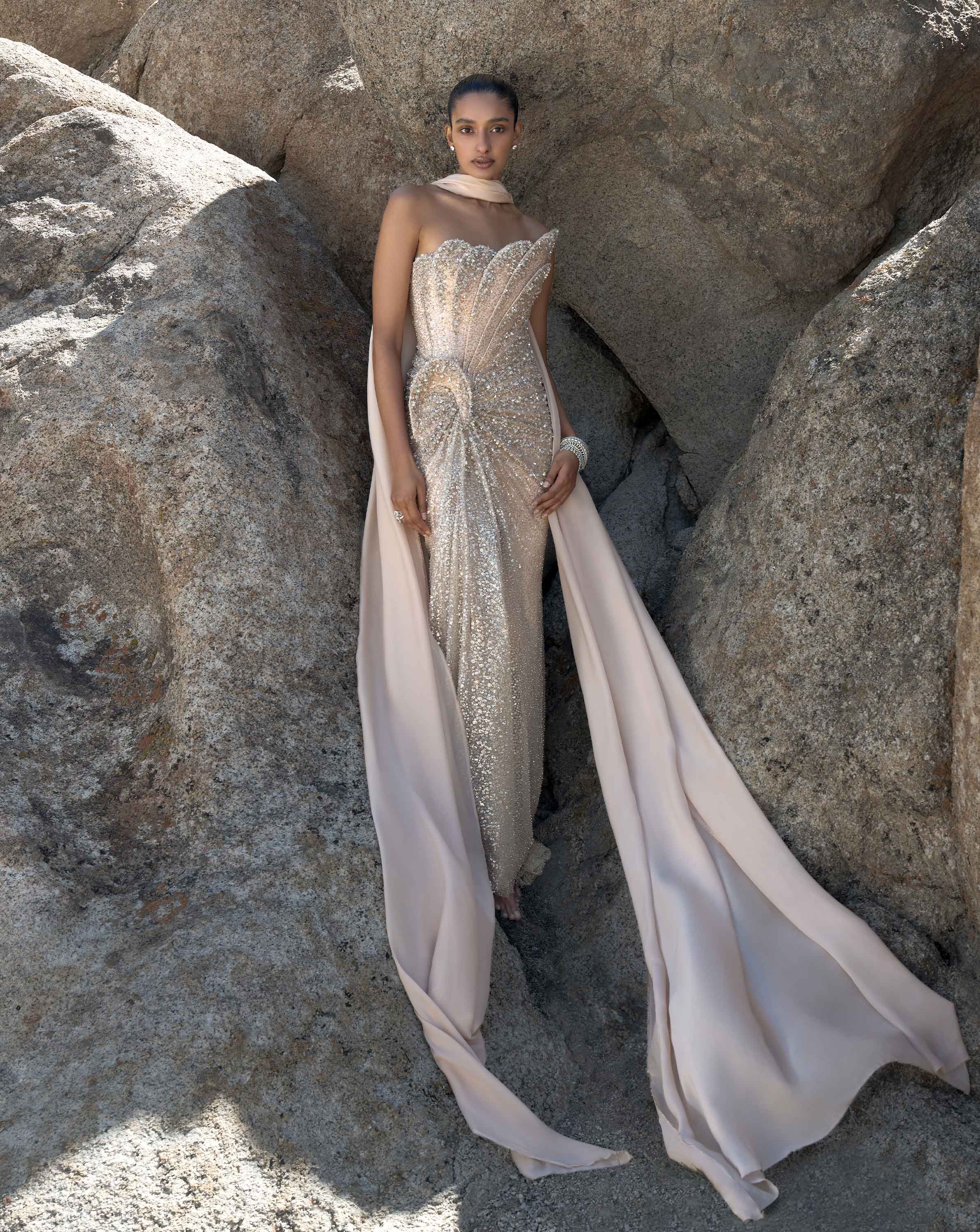 Desert Crystal Gown