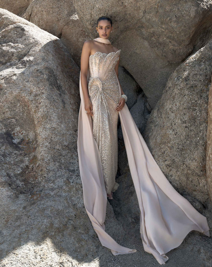 Desert Crystal Gown