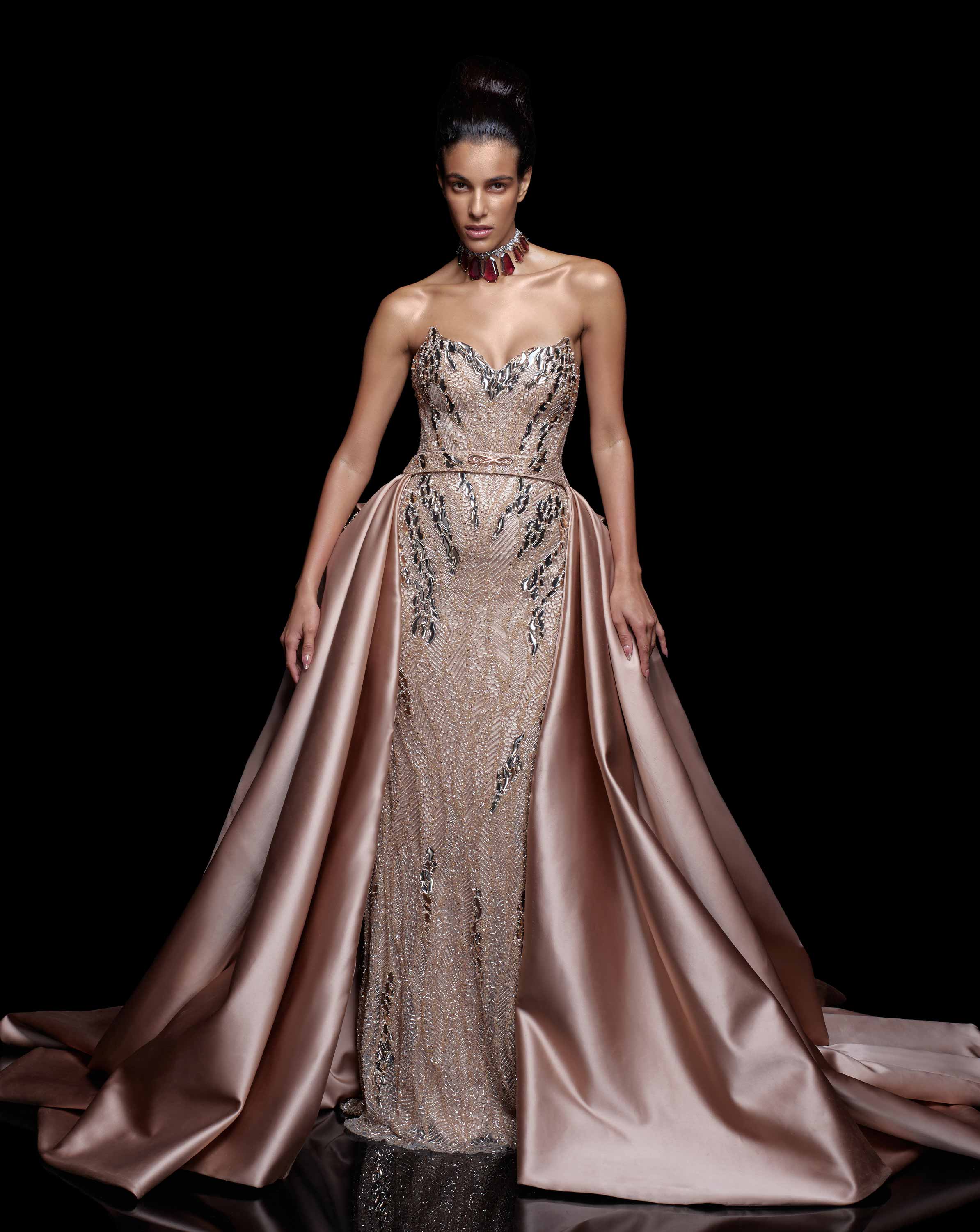 The Molten Crystal Gown