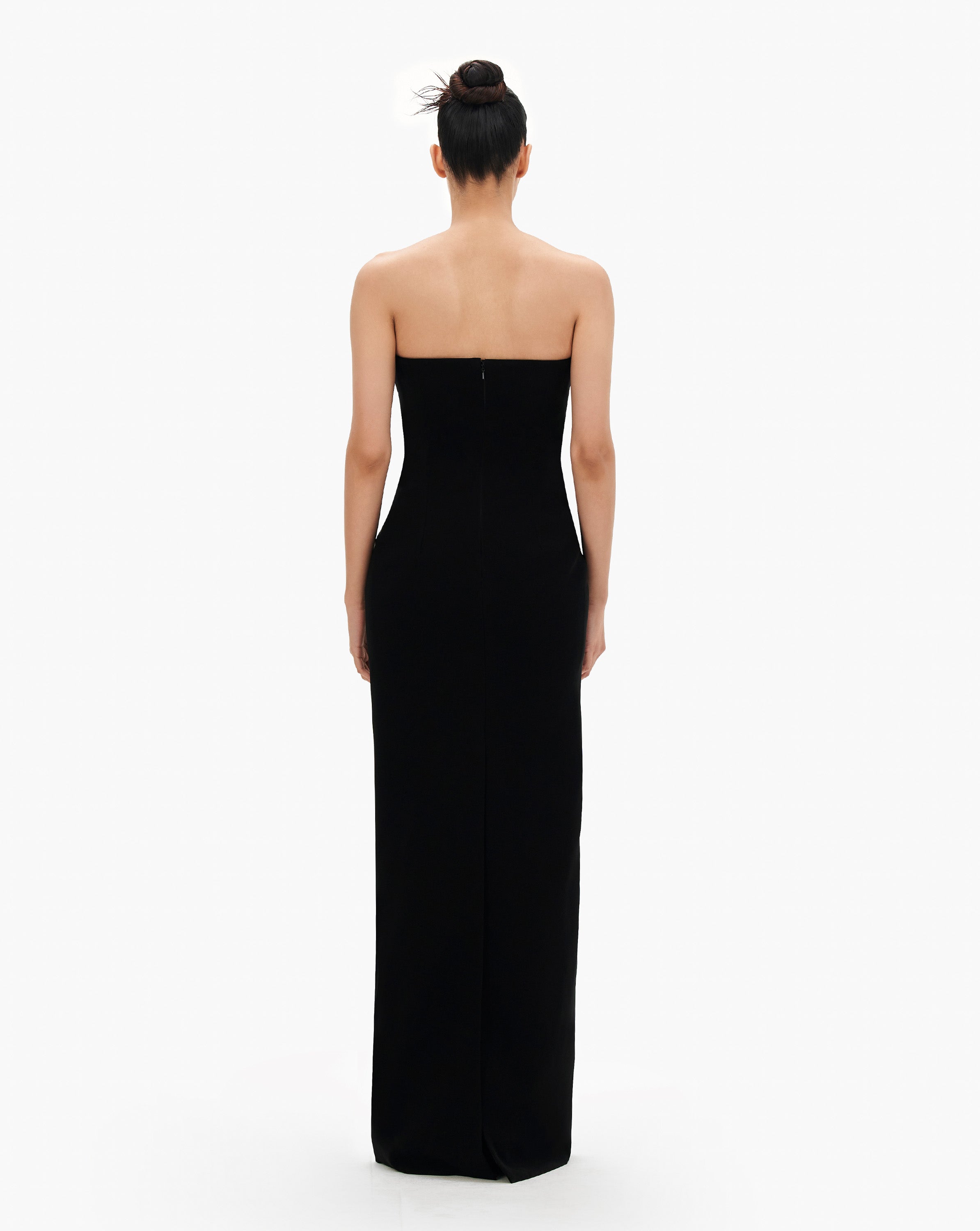 The Crystal Column Gown