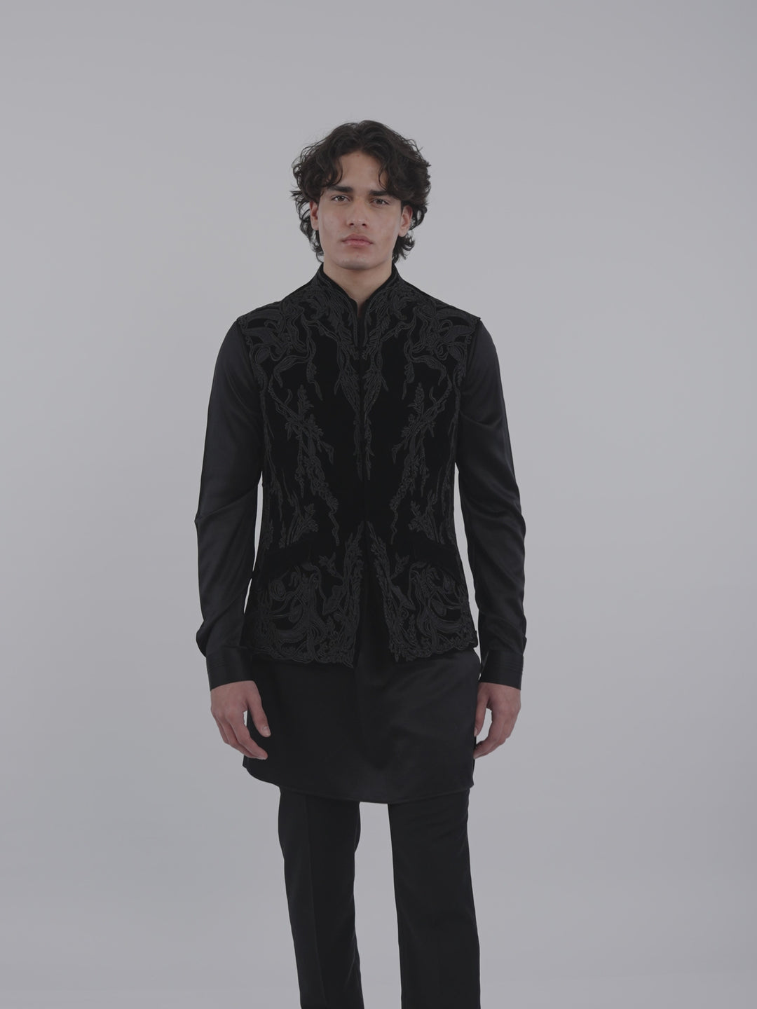 Nocturne Line Nehru Jacket