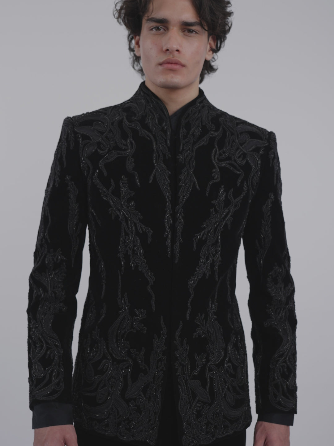 The Celestial Noir Bandhgala