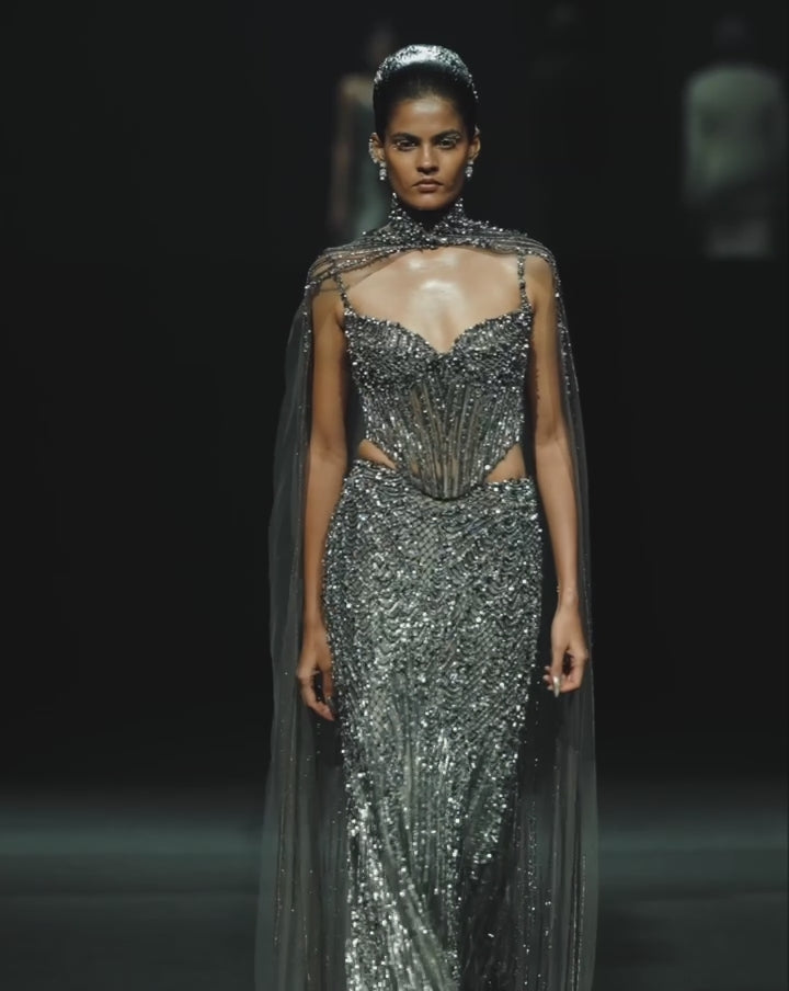 Nebula Corset Lehenga
