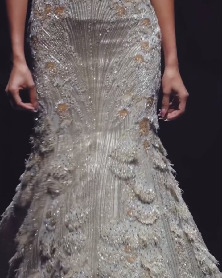 The Celestial Bloom Gown