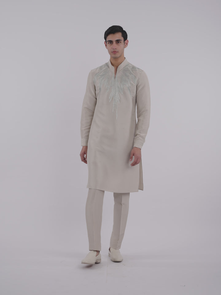 Celestial Emblem Kurta Set